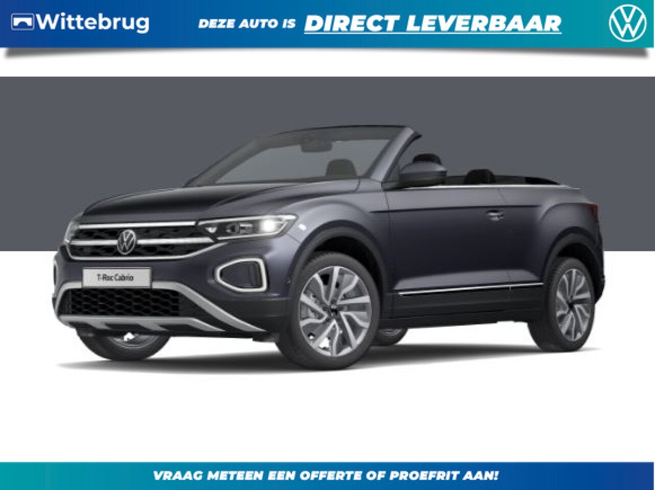 Volkswagen T Roc Cabrio 1 0 TSI Style 2023 Benzine Occasion Te Koop