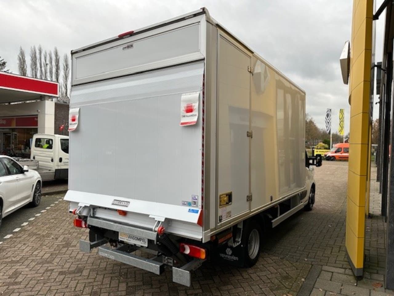 Renault Master Bakwagen Dubbel Lucht Laadklep 1000kg T35 2 3 DCi