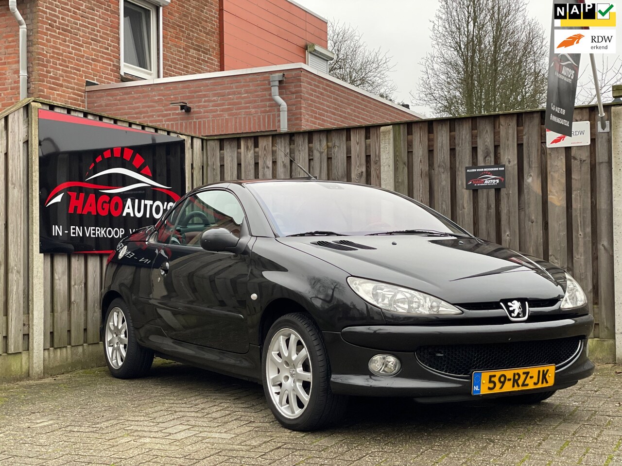 Peugeot 206 CC 2 0 16V Cabrio Airco Leder APK 2005 Benzine