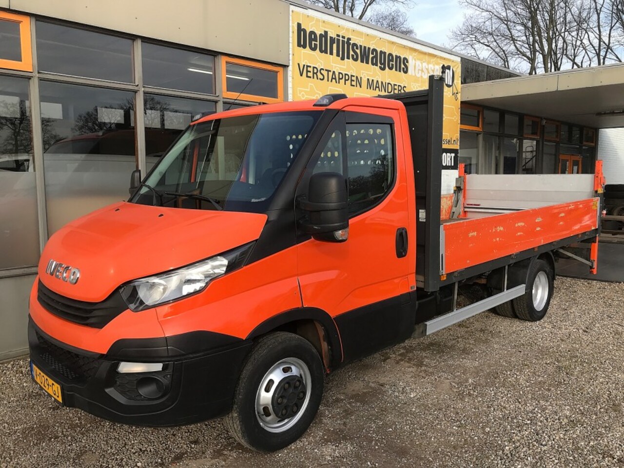 Iveco Daily 35C14 2 3 Hpi Euro 6 L3 Pick Up Open Laadbak Laadklep