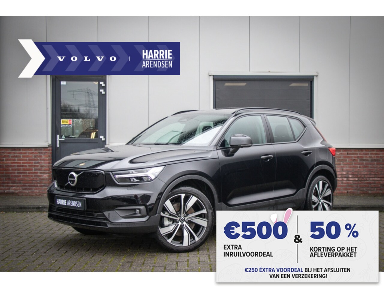 Volvo XC40 Recharge P8 AWD R Design ACC Schuifdak Trekhaak 360 Cam