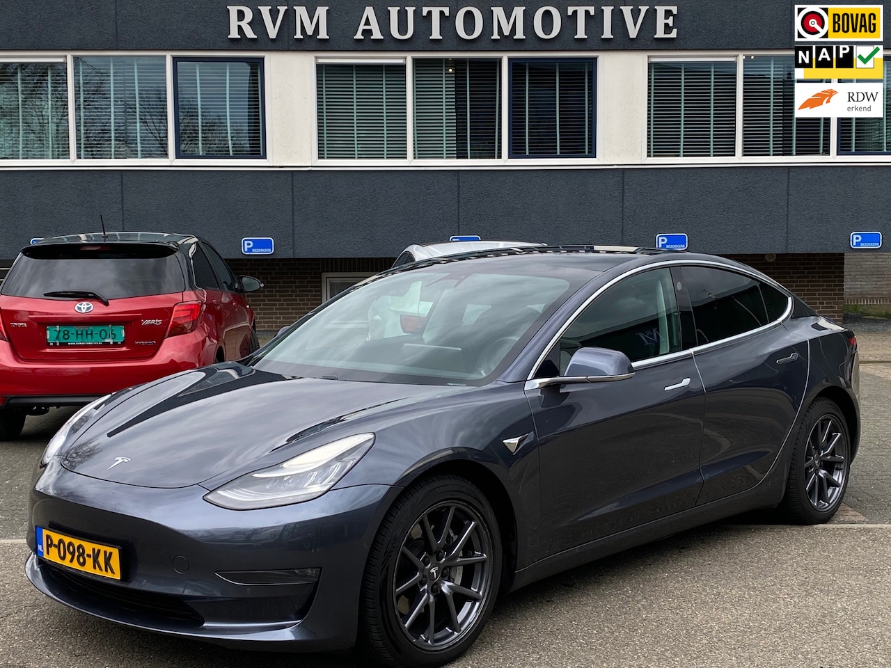 Tesla Model 3 Long Range 75 KWh 23 047 EX BTW LEDER PANO