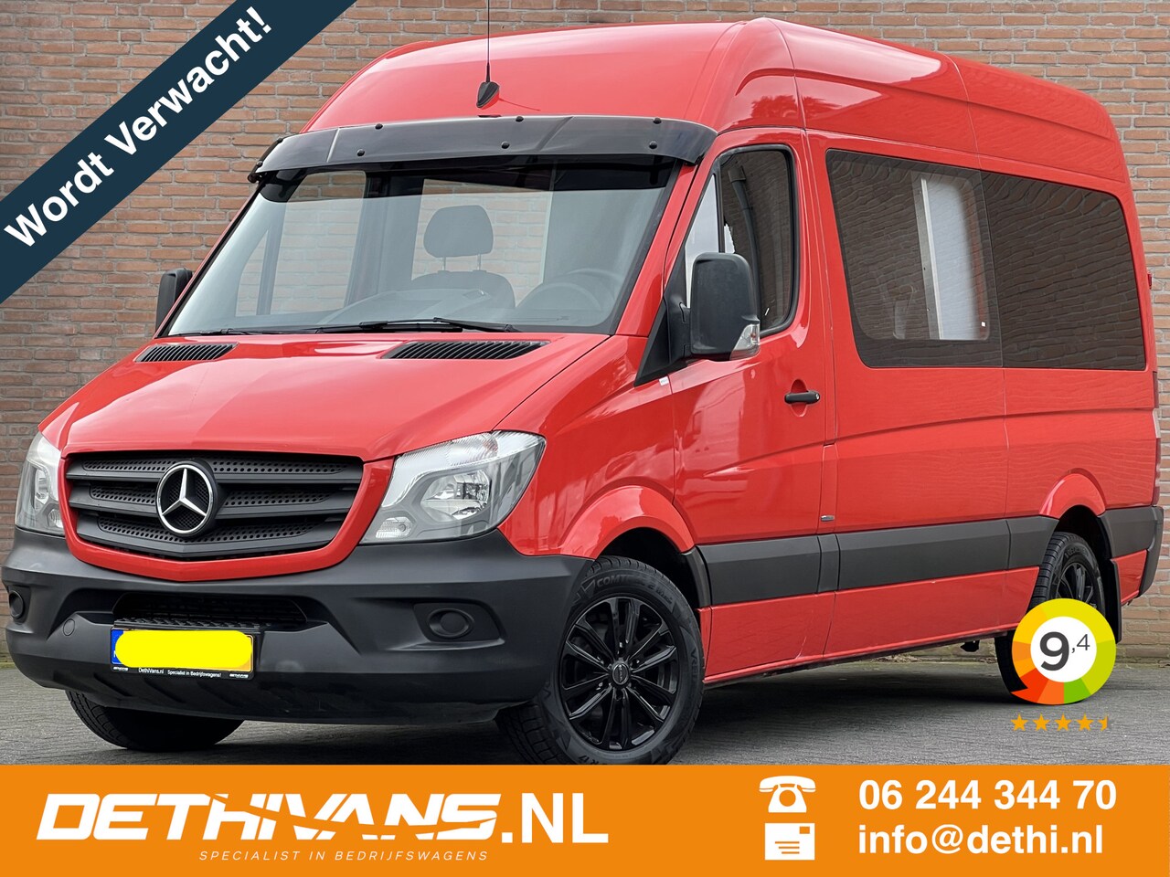 Mercedes Benz Sprinter Cdi Pk L H Dubbelcabine Kg Trekhaak