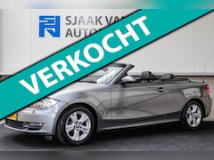 BMW 1-serie Cabrio - 118i High Executive ✅Cabriolet 143pk 2e Eig|Dealer|Xenon|Leder|Navigatie|PDC|Cruise