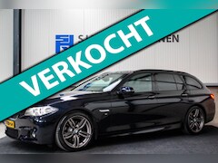 BMW 5-serie Touring - 520d ✅184pk M-pakket Facelift 2e Eig|NL|DLR|LED|Leder|19inch|Carbon Zwart|98dkm