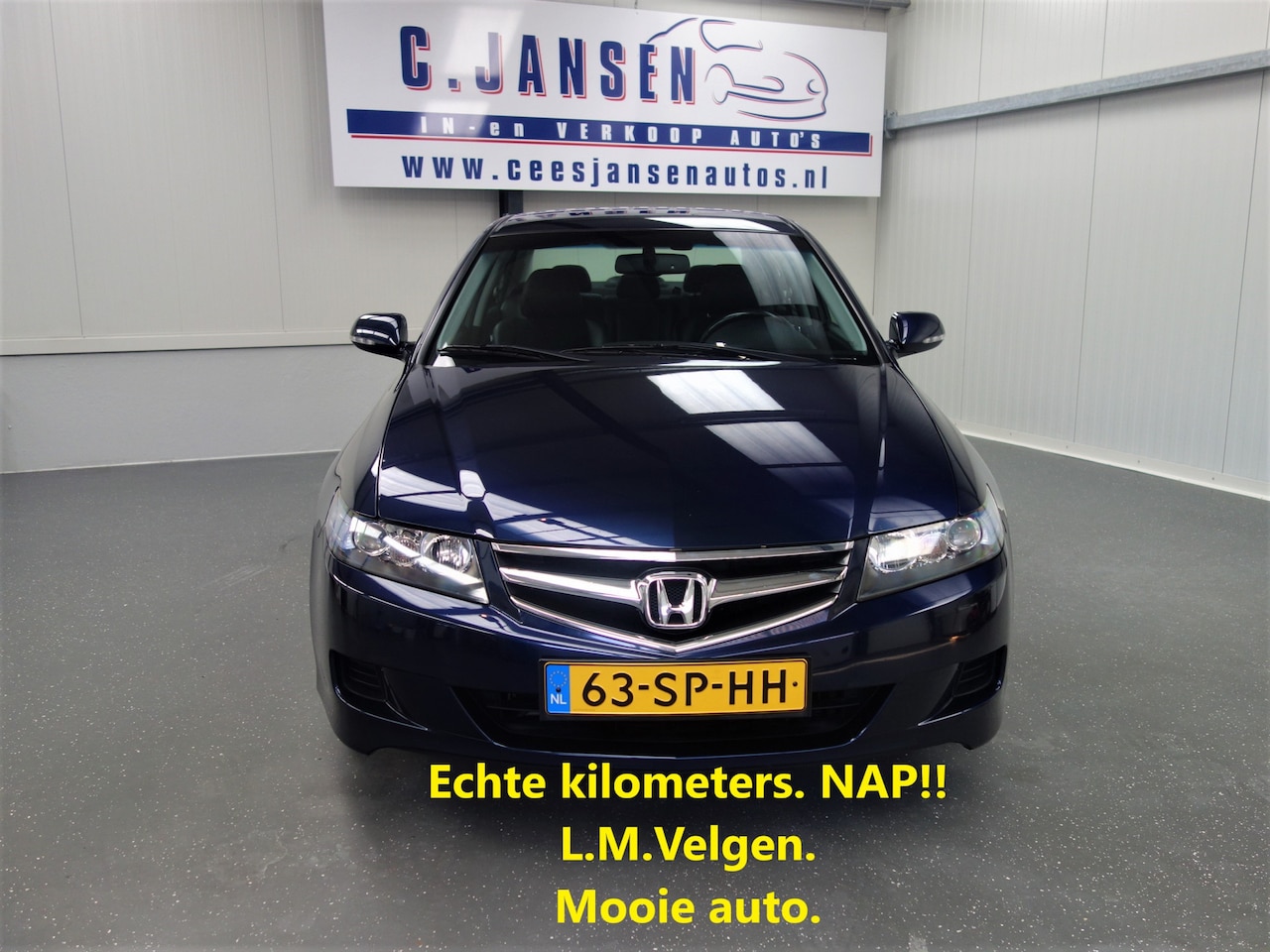Honda Accord - 2.0i Sport MOOI!! Half leer. Climate C. Cruise C. - AutoWereld.nl