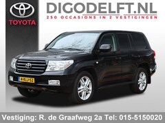 Toyota Land Cruiser V8 - 4.5 D-4D Executive Automaat | Geel kenteken | Navigatie | Leder | Schuif/Kanteldak