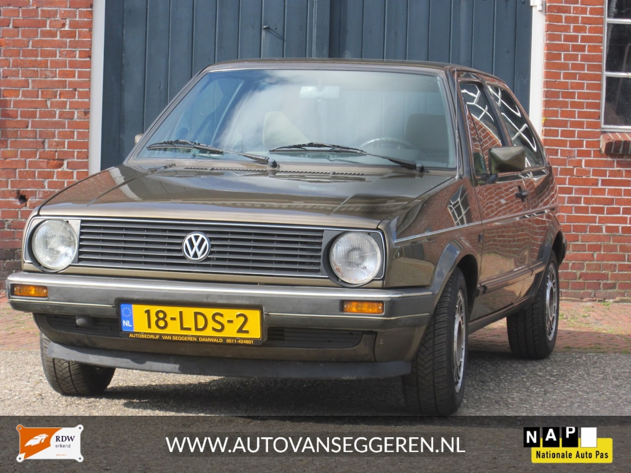 veeg wereld Verpersoonlijking Volkswagen Golf - Golf cl flair 1.3 1986 Benzine - Occasion te koop op  AutoWereld.nl