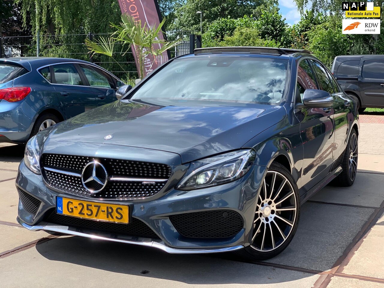 Mercedes-Benz C-klasse - 220 CDI AMG PAKKET PANO GR NAVI LEDER - AutoWereld.nl