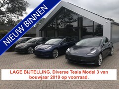 Tesla Model 3 - Long Range (vanaf 54000 incl.btw) 4% bijtelling 5x op voorraad