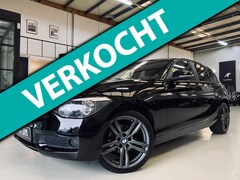 BMW 1-serie - 114i, Weinig KM, M-line velgen, Black, 5deurs, Boordcomputer
