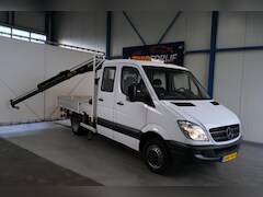 Mercedes-Benz Sprinter - 513 2.2 CDI 366 DC Automaat - Met Hiab Kraan 017T, Airco, Trekhaak