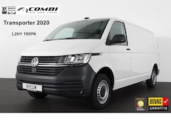 Volkswagen Transporter - 2.0 TDI L2H1 28 Comfortline > 150pk - Navi / App-Connect - Camera - Cruise - 3 Zit - Airco