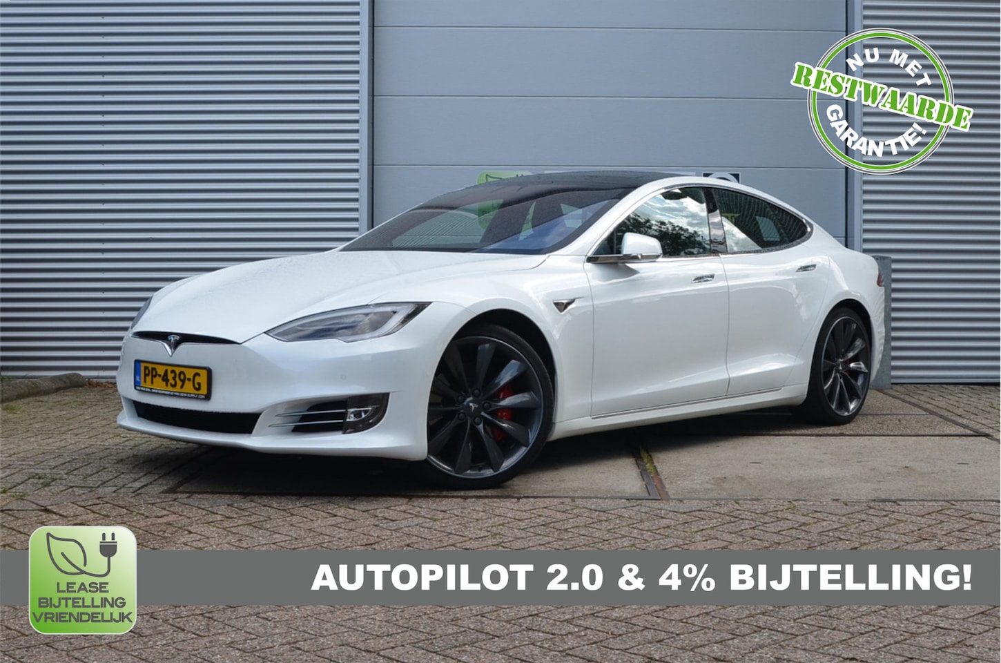 Model S 100D Performance (4x4) ludicrous+, AutoPilot2.0+FSD, 4% Bijtelling, incl. BTW - Occasion te koop op AutoWereld.nl