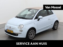 Fiat 500 C - Lounge | 100PK | Climate Control | Navi | Leder | Bluetooth | Parkeersensoren | 16''inch L