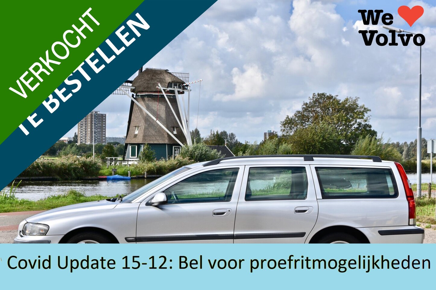 Volvo V70 - 2.4 Comfort Line Ijskoude airco, leder interieur, carkit, bluetooth, trekhaak!! - AutoWereld.nl
