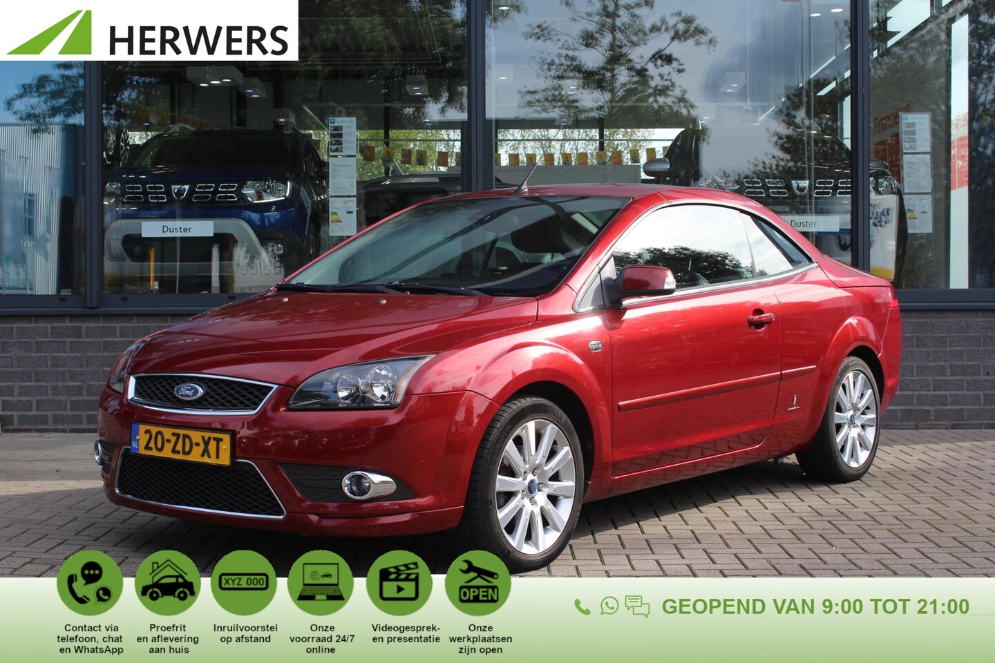 Ford Focus Coupé-Cabriolet - 1.6-16V Titanium | Lederen bekleding | Climate Control | Parkeersensoren - AutoWereld.nl