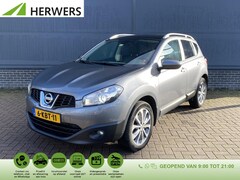 Nissan Qashqai - 1.6 dCi Tekna | NAVI | LEDER | TREKHAAK | PANO DAK |