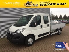 Citroën Jumper - Dubbele Cabine Laadbak L3 140 Nu € 7.337, - Korting|NAVIGATIE|7 -PERSOONS|CRUISE CONTROL|A