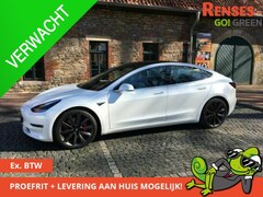 Tesla Model 3 - Performance 4% bijtelling