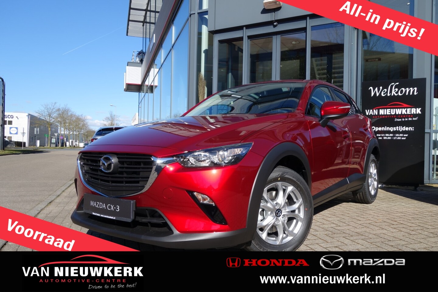 Mazda Cx 3 2 0 Skyactiv G 121pk Automaat Comfort Nieuw Met Voordeel 2021 Benzine Occasion Te Koop Op Autowereld Nl