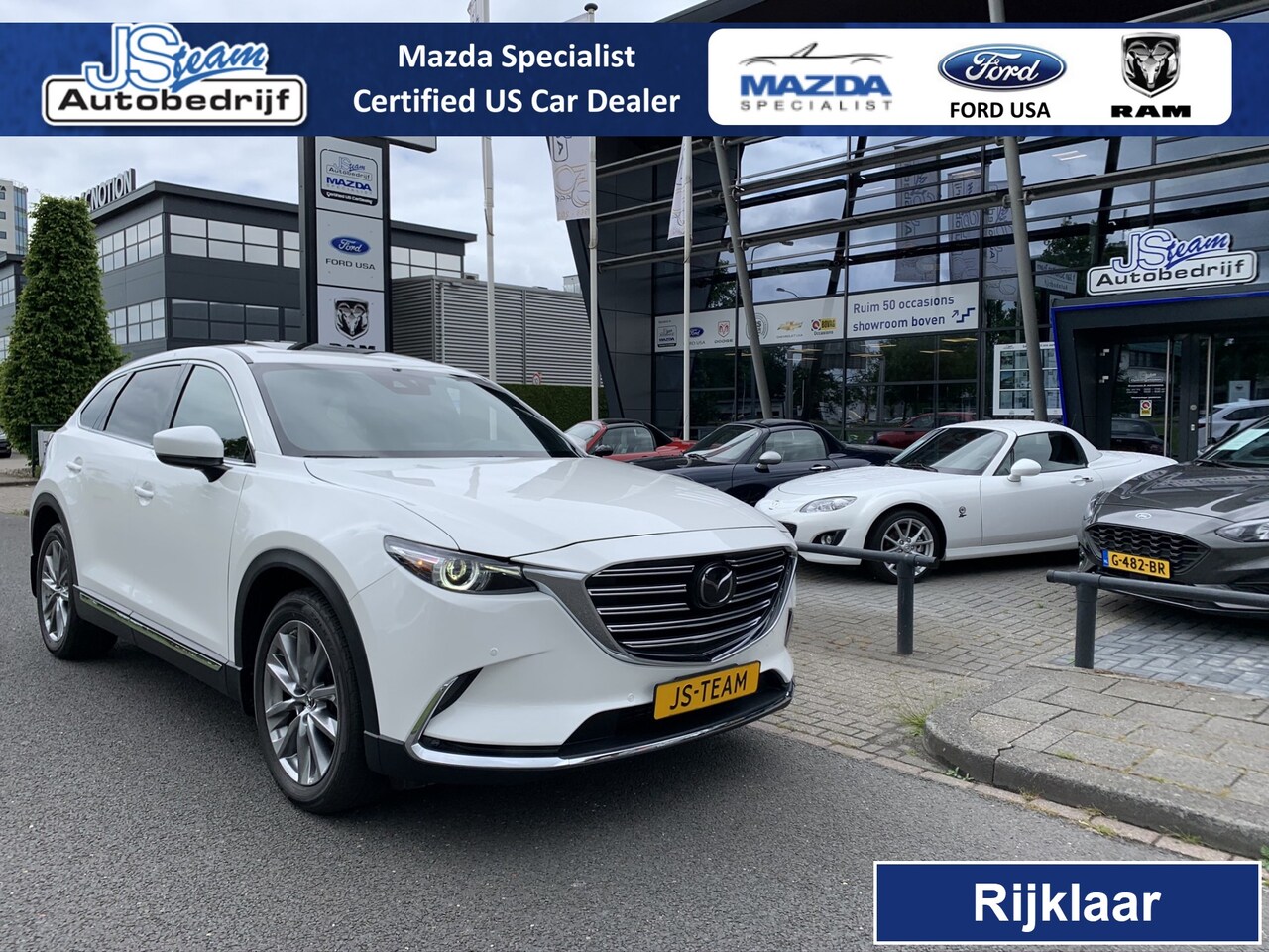 Mazda Cx 9 2 5 Skyactiv G Signature Turbo Automaat 230pk Awd 7 Pers Navi Leder Radar Cruise 18 Benzine Occasion Te Koop Op Autowereld Nl