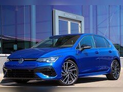 Volkswagen Golf - 2.0 TSI R 4MOTION | Lapiz Blue | 320PK | Black Style | HEADUP | Leder | IQ-Light