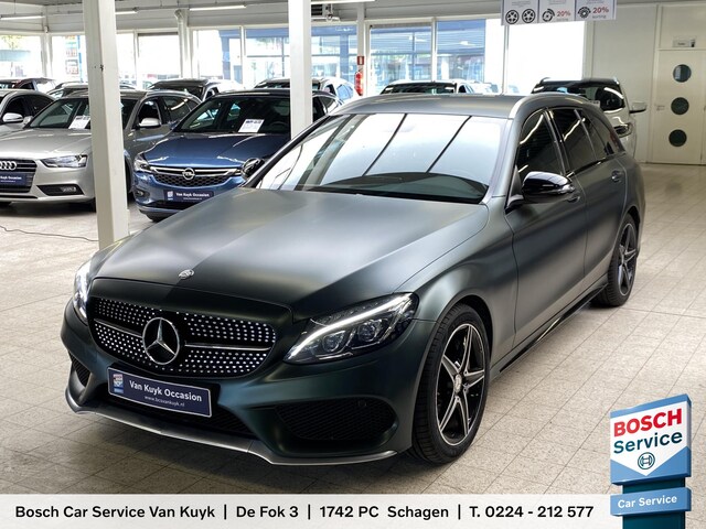 Mercedes Benz C Klasse C450 Amg 367pk 4matic Led Navigatie Camera Special Wrap Stoelverwarming Trekhaak 2016 Benzine Occasion Te Koop Op Autowereld Nl