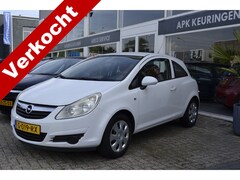 Opel Corsa - 1.0-12V Essentia 3deurs, wit, airco, leuke auto