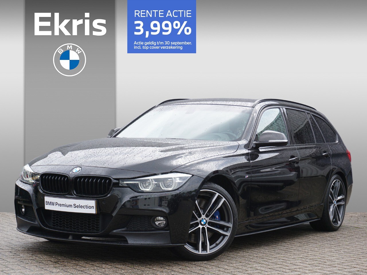 BMW 3-serie Touring - 330i Aut. High Executive M Sportpakket M Performance side/front skirts / Harman Kardon / C - AutoWereld.nl