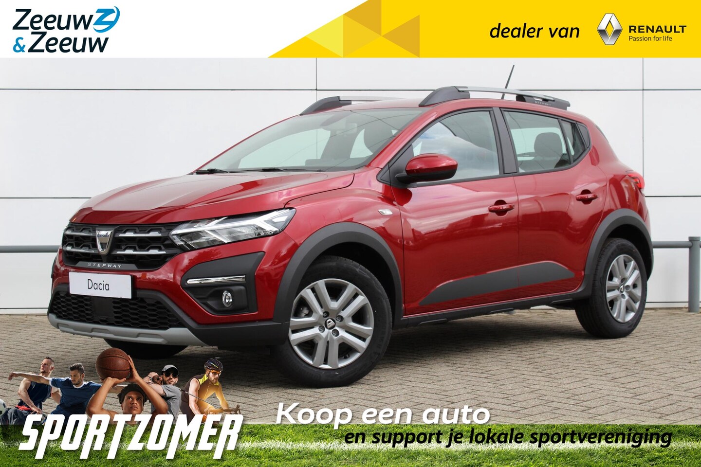Dacia Sandero Stepway Tce 90 Fort Cvt Automaat Nieuw Model Nu Te Bestellen Rouge Fusion Parkeersensor 2021 Benzine Occasion Te Koop Op Autowereld Nl