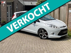 Ford Fiesta - 1.6 Ghia 2011 Wit 5-drs CLIMA LM 17 Sport NAP