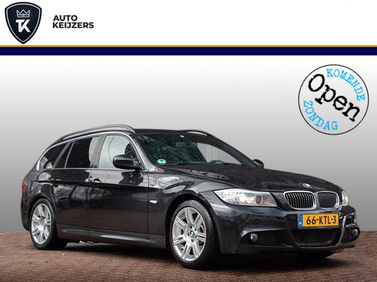 BMW 3-serie Touring - 325d M Pakket LCI Xenon Navi Stoelverw. 198PK Zondag a.s. open! - AutoWereld.nl