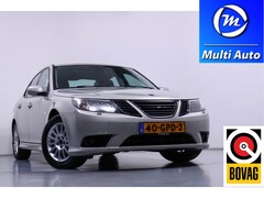 Saab 9-3 Sport Sedan - 1.8 Linear Leder Stoelverwarming Trekhaak Climate control Navigatie