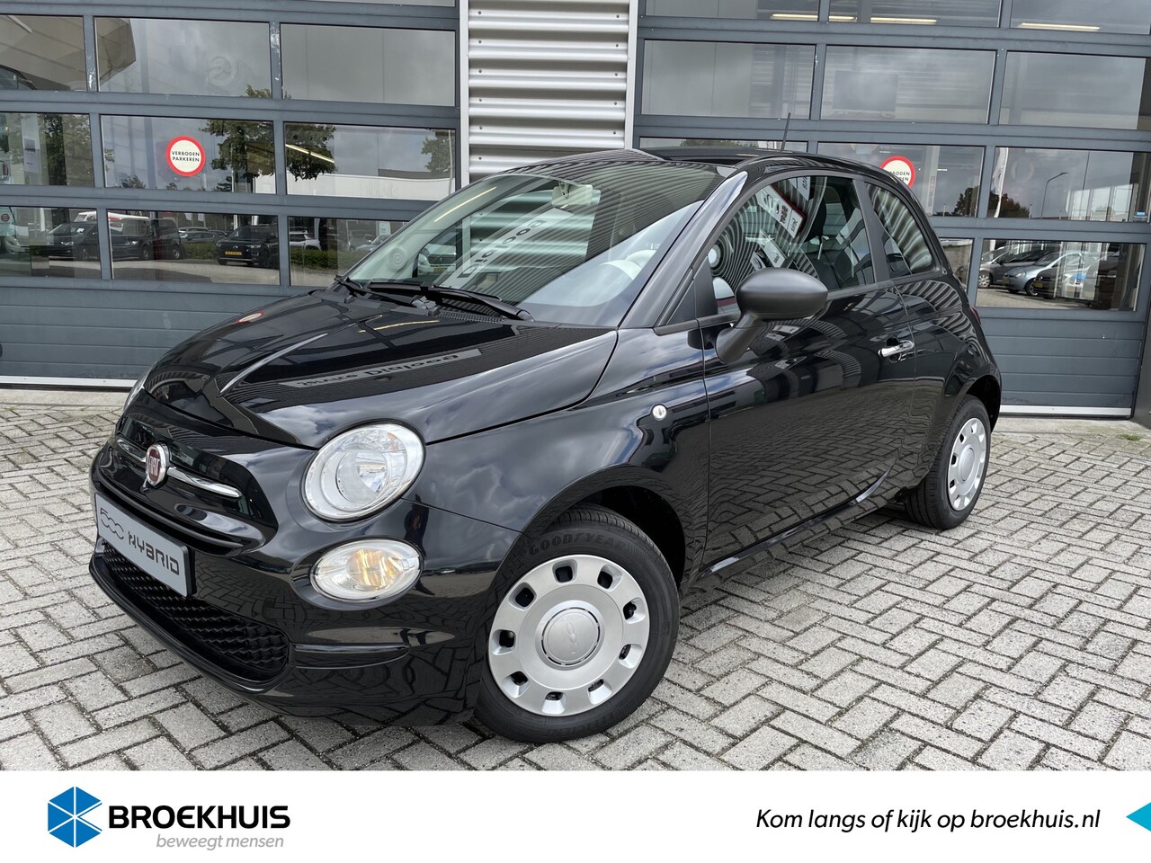 Fiat 500 - 1.0 70 pk Hybrid Cult | Airconditioning | USB | - AutoWereld.nl
