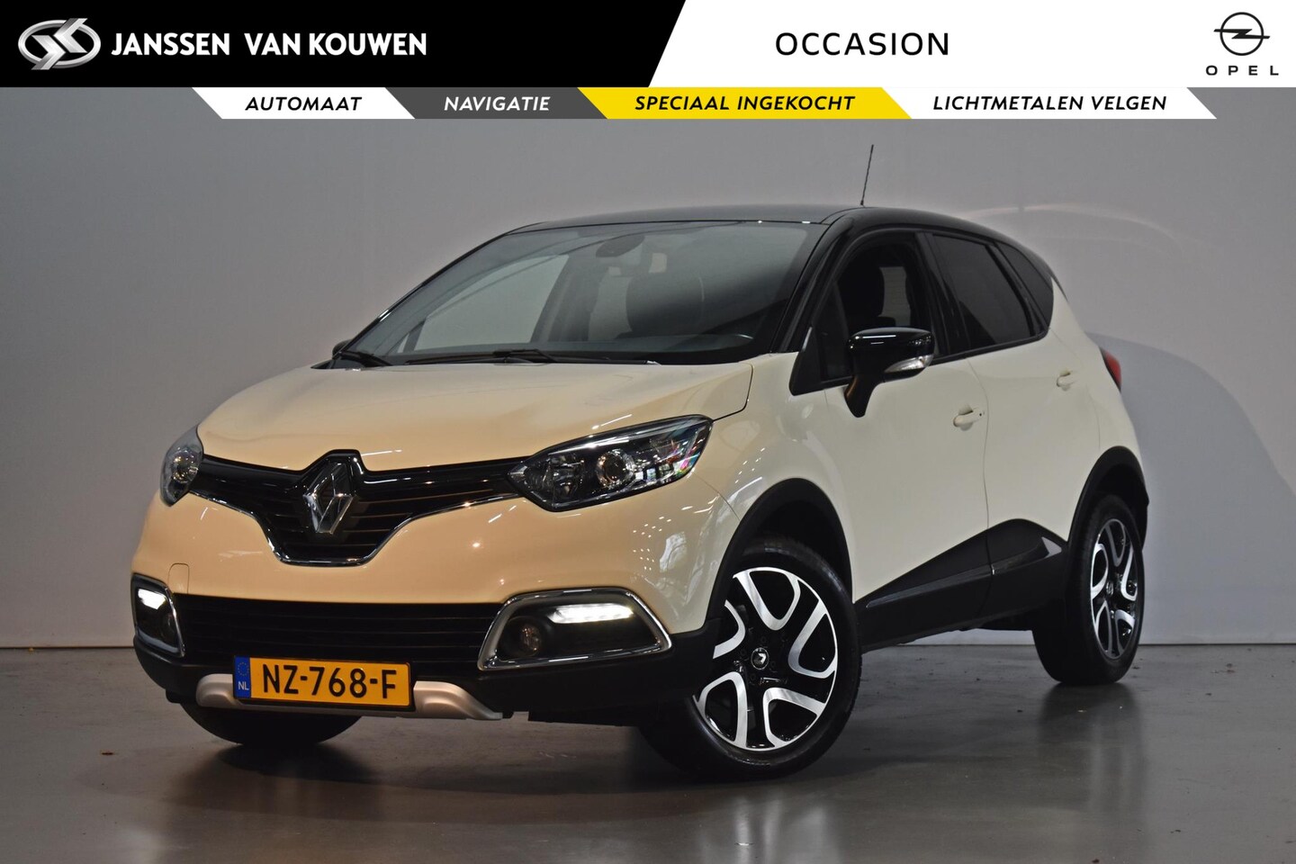 Renault Captur - 1.2 TCe Dynamique AUTOMAAT / Navigatie / Camera / LED - AutoWereld.nl