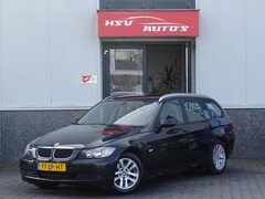 BMW 3-serie Touring - 318d Executive Ecc-Airco Leer 2008 Zwart