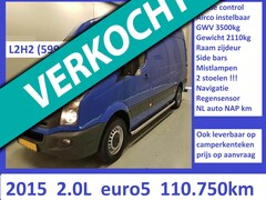 Volkswagen Crafter - Z. 2015 2.0L 109pk L2H2 cruise airco 110.750km