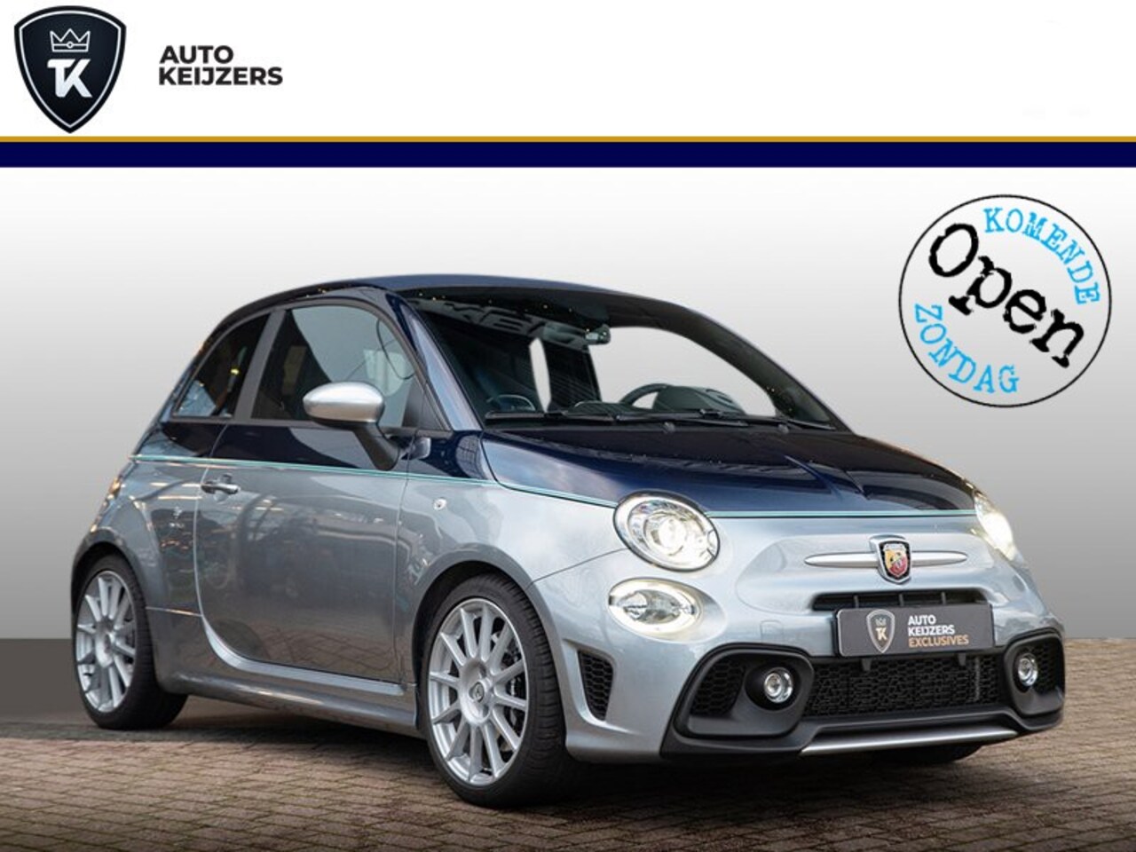 Fiat 500 C 1 4 T Jet Abarth Rivale 695 Riva Akrapovic Carbon Xenon Leer Zondag A S Open 19 Benzine Occasion Te Koop Op Autowereld Nl