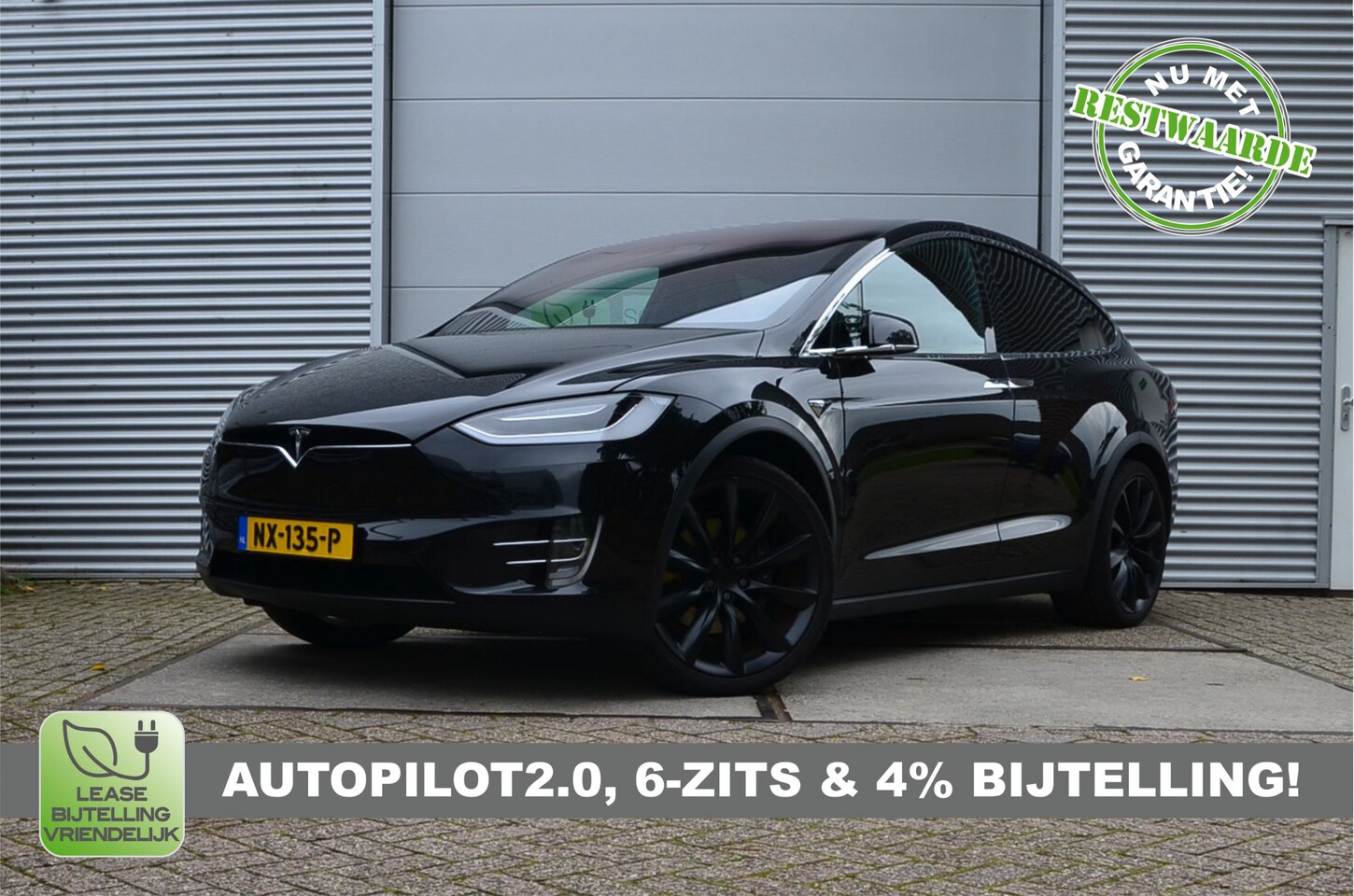 Tesla Model X - 90D (4x4) 6p. AutoPilot2.0, rijklaar prijs - AutoWereld.nl