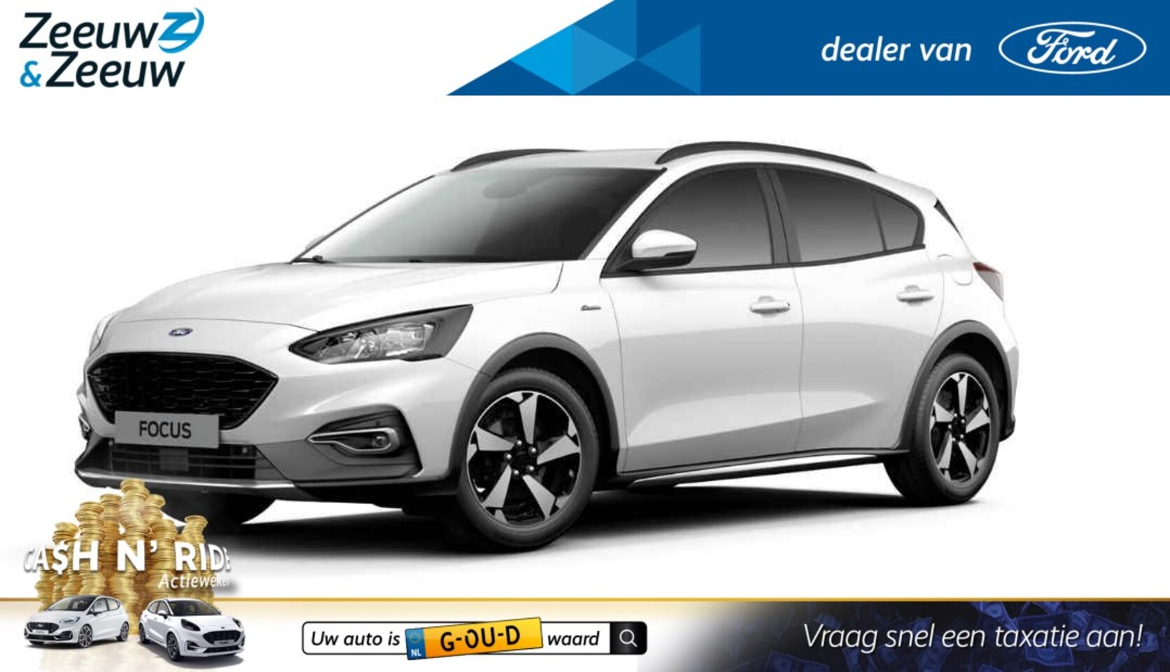 Ford Focus - Active 125pk Hybrid | €2750 korting | Vanafprijs | Nieuw te bestellen - AutoWereld.nl