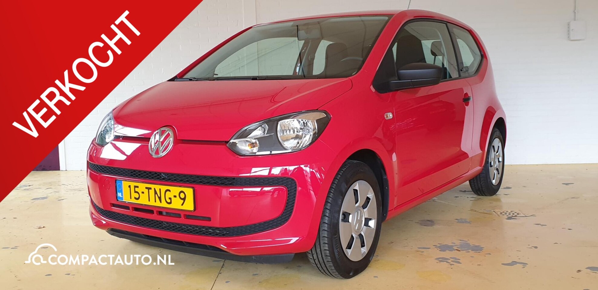 Volkswagen Up! - 1.0 take up! Airco - 5500km NAP - Volledig Dealer onderhouden - Nieuwstaat - AutoWereld.nl