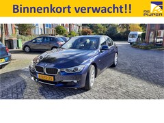 BMW 3-serie - 320i EXCLUSIVE, LEDER, ZOMER WINTERBANDEN+LM WIELEN , AUTOMAAT , ORGINEEL NEDERLANDS