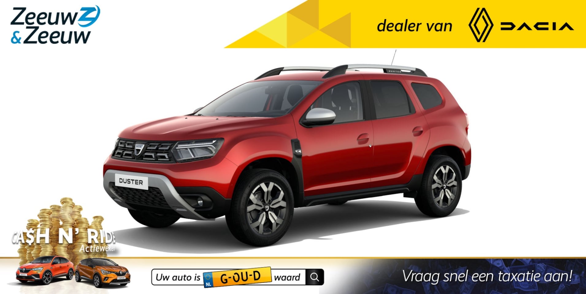 Dacia Duster - Phase II TCe 150 EDC GPF Prestige | Nieuw te bestellen | NIEUWE DACIA DUSTER! | NIEUWE UIT - AutoWereld.nl