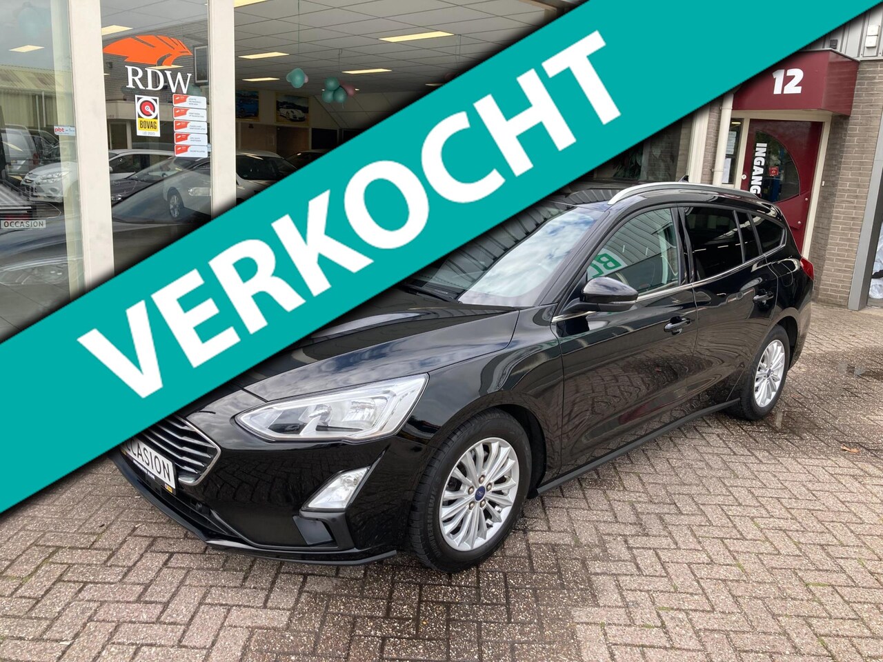 Ford Focus Wagon - 1.0 EcoBoost Titanium 125PK 1 JAAR GARANTIE! AUTOMAAT - AutoWereld.nl