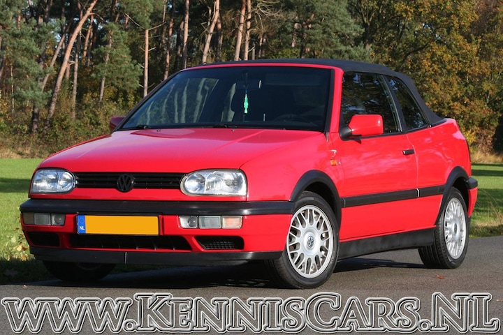 Volkswagen Golf Cabriolet 1995 Cabrio 1995 Benzine - Occasion te koop op AutoWereld.nl