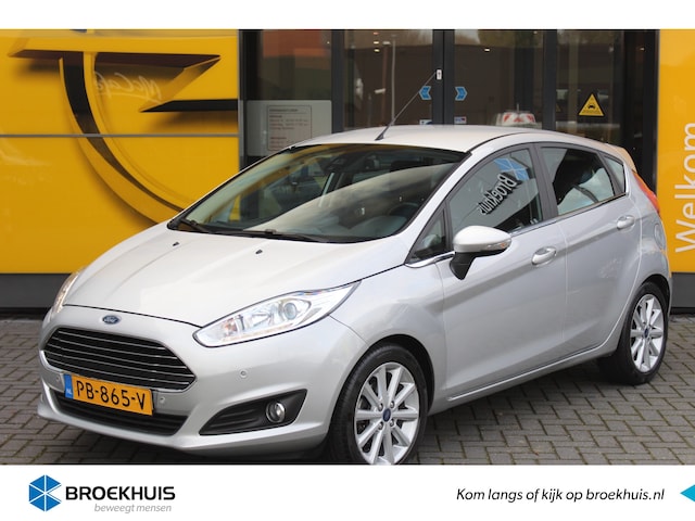 Ford Fiesta 1.0 EcoBoost Titanium AUTOMAAT/ / PILOT V+A / VOORRUIT VERWARMBAAR / REGENSENSOR 2017 Benzine - Occasion te koop op AutoWereld.nl