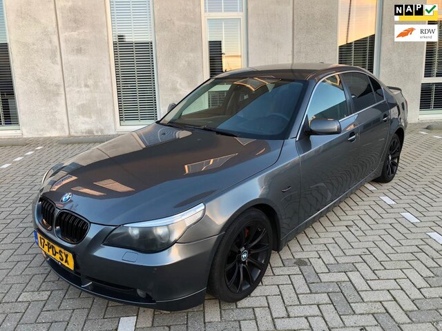 Vervallen Oude tijden Wortel BMW 5-serie 520i High Exe. E60 M5 AUT navi airco APK 2023 2004 Benzine -  Occasion te koop op AutoWereld.nl