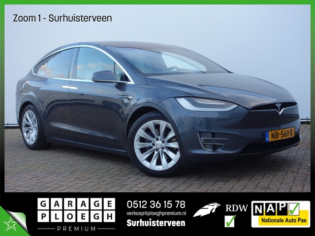 Tesla Model X 7-Pers 90D Autopilot Free Supercharge 7p btw 7 Persoons 2016 Elektrisch - te koop op AutoWereld.nl