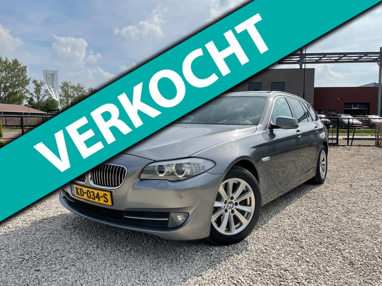hoop neerhalen Onverbiddelijk BMW 5-serie Touring 525d 3.0 High Executive automaat Panodak., Trekhaak,  Navi, Luchtvering 2011 Diesel - Occasion te koop op AutoWereld.nl